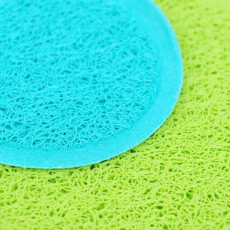 Pet Meal Mat Non-Slip Footprints Cat Litter Mat Cat Mats Cats Mats Pvc Cat Toilet Mats Pet Supplies ADM