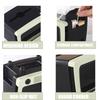 Retro Dark Green Plastic Tissue Box