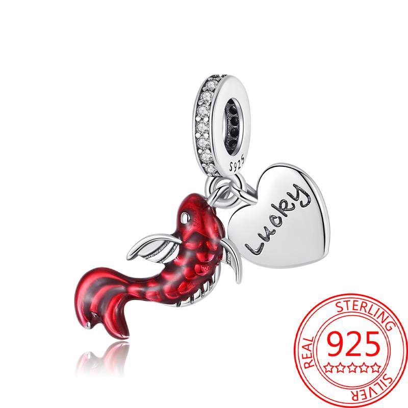 Summer Copper Sea World Kingdom Charm Pendant Beads Fit Charms Original Bracelet For Women Jewelry Making