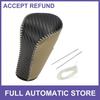 Car Gear Shift Knob Cover for Honda Accord 8 08-12 Black Beige Leather