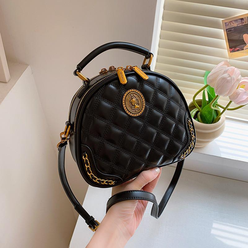 2023 New Retro Fashion Bucket Bag Women s Minimalist Handbag Cross-border Trend Shoulder Bag