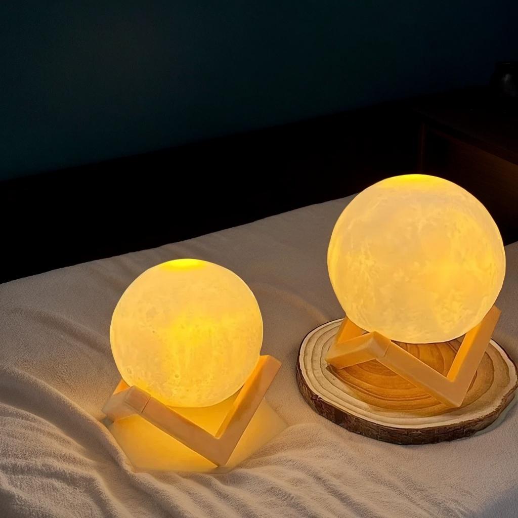 LED Moon Light Galaxy Projector, DIY Starry Night Light for Bedroom Decor and Birthday Gifts
