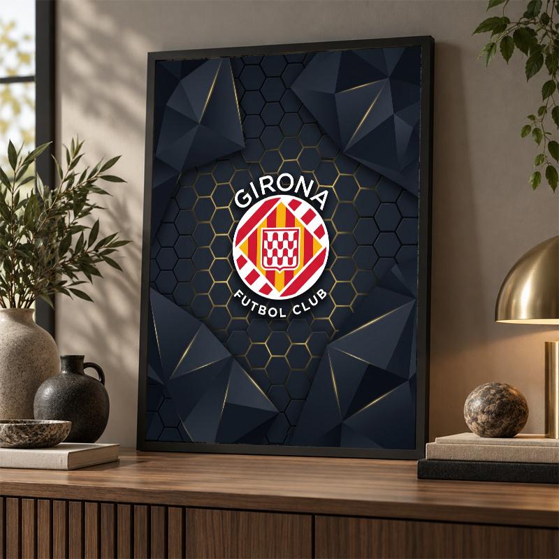 Girona FC Diamond Painting Kit 5D Full Drill DIY Diamond Mosaic Wall Art Home Decor