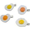 Cute Fried Egg Heart Hair Clip Creative Accessory For Women Girls Party Daily Use