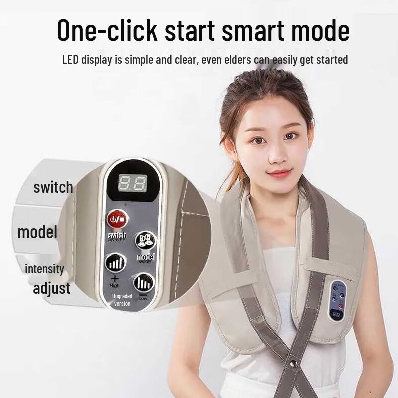 Senbaiwei Multi-functional Neck and Shoulder Massager Shawl