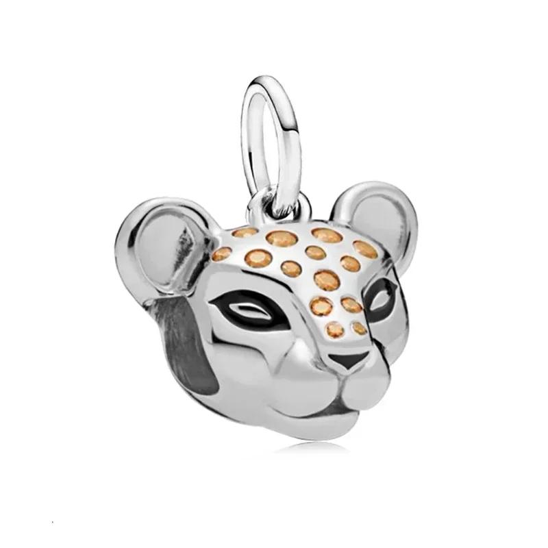 Fashion Cartoon Animal Cat Dog Bear Pig Duck Bead Charm Fits Charm Bracelets & Necklace Diy Jewelry for Women