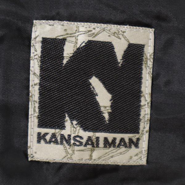 KANSAIMAN Cashmere Stainless Collar Coat Black Men's Used