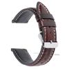 Vintage Oil Wax Leather Watch Strap 18mm 19 20mm 21 22mm Cowhide Watchband for Seiko for Omega Universal Quick Release Bracelet