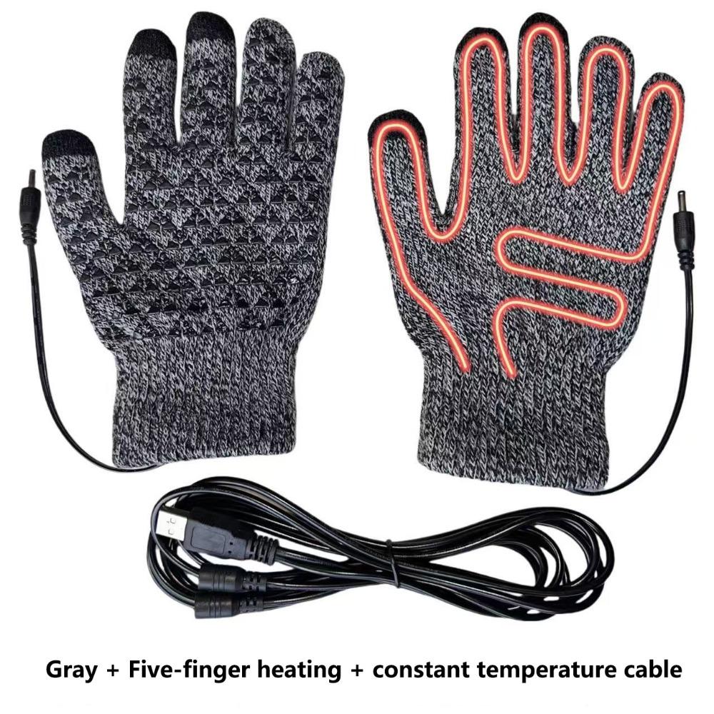 Thickened Electric Heating Gloves Touchscreen Hand Warming Gloves Touchscreen Gloves  Winter