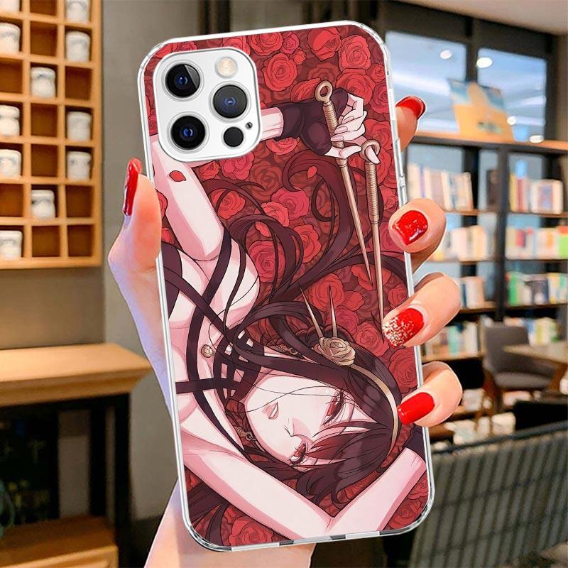 S-Spy Family Yor F-Forger Cover Phone Case For iPhone 16 17 Air 15 14 Pro Max 16E Phone Case 13 Mini 12 11 7 SE 8 Print Pattern
