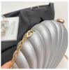 Acrylic Evening Clutch: European & American Style Crossbody Chain Bag for Women