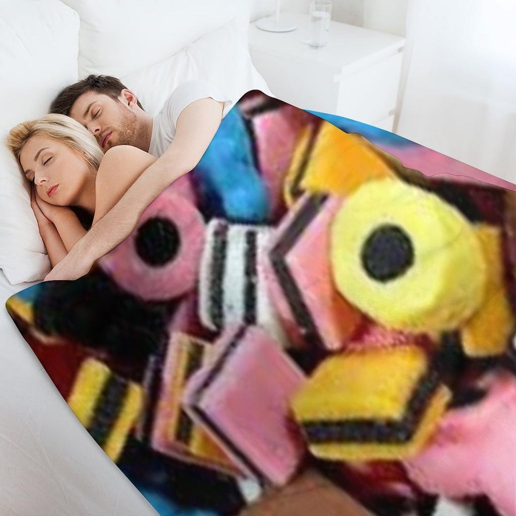 liquorice allsorts Throw Blanket Beach Beautifuls Baby Luxury Brand Blankets