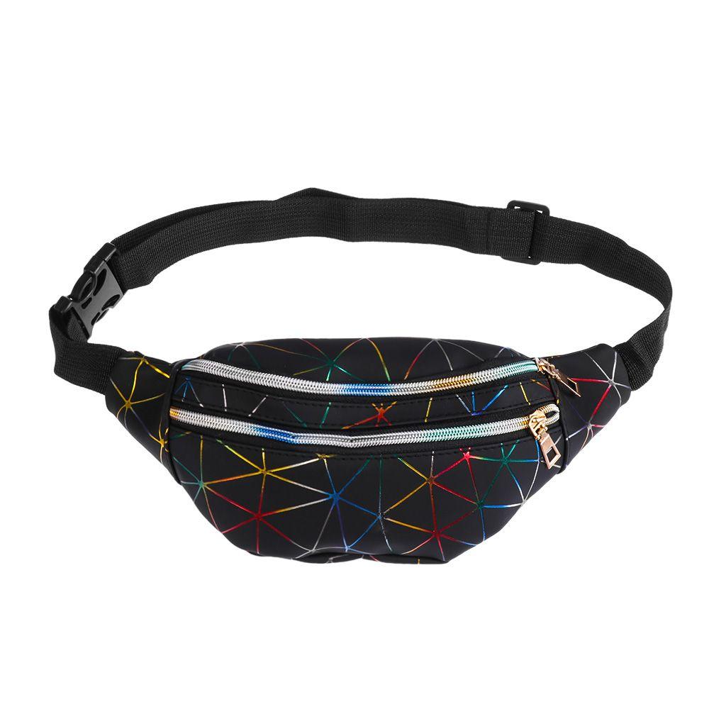 Female Wallet Hip Purse Storage Bag Waist Packs Fanny Pack Make-up Pouch Laser Belt Bags