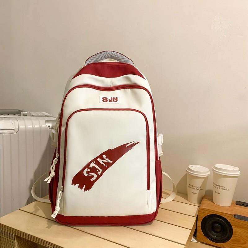 Schoolbag Minimalist Style Large Capacity Computer Bag Outdoor Backpack Travel