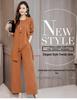 Trendy Plus Size Women's Slimming Three-Piece Set – Spring/Autumn 2025