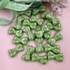 Hanmade Small Bow Beads Fashion Necklace Dazzle 9.7*17.9mm Key Chain Making DIY Beading Material Acrylic 20pcs for Bracelet Pendant