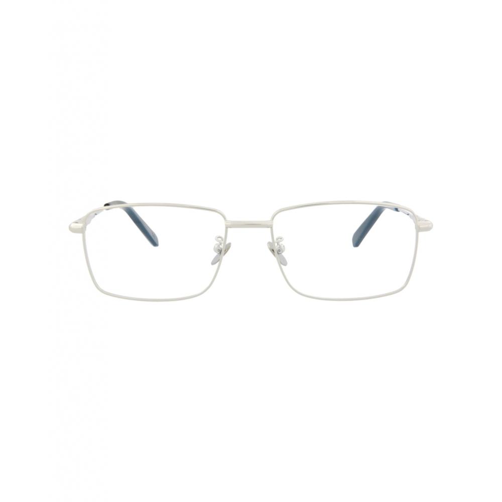 

Металлические оптические оправы Brioni Square Frame серебристо-серебристые прозрачные