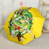 Rick And Morty Adventure Automatic Umbrella with 8-Rib Durable Plastic & Iron for Women/Men Fashion Lovers Perfect Gift for Women/Men