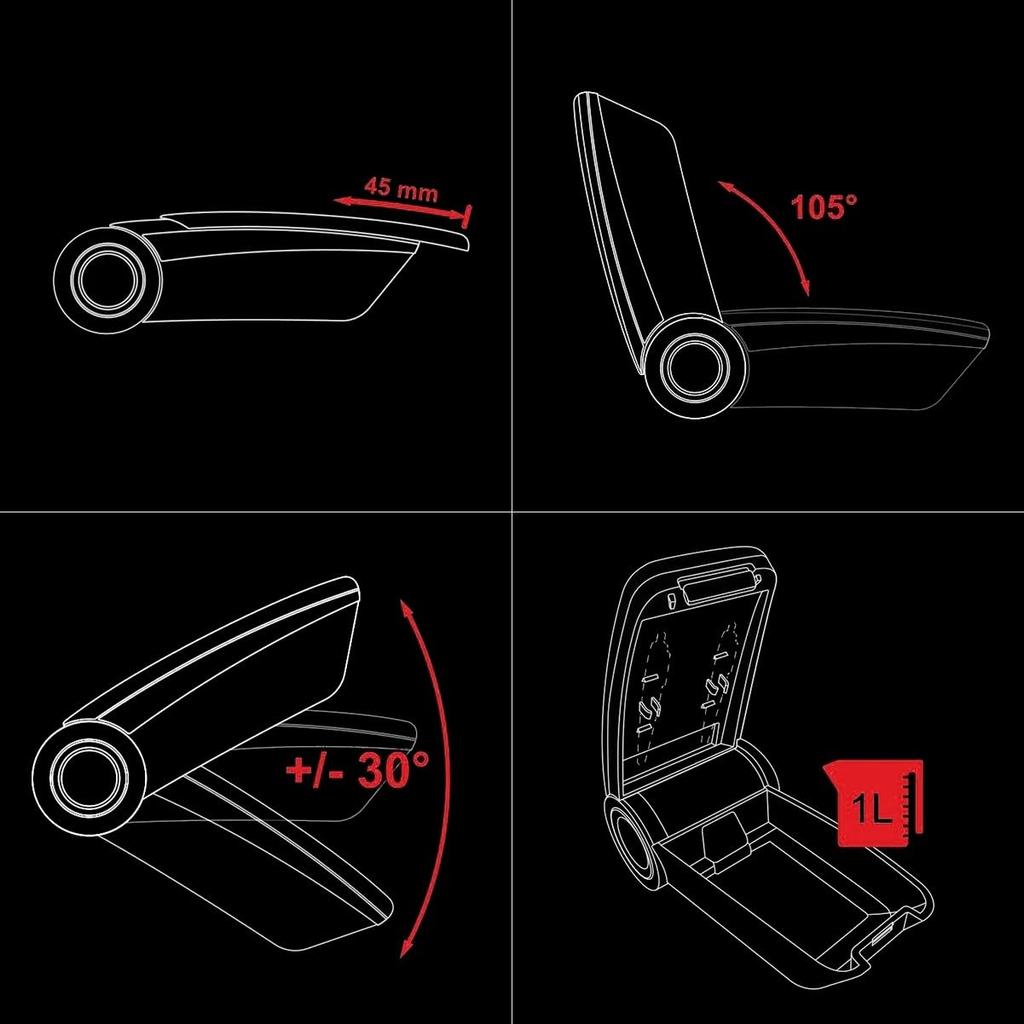 Rati Armster3 Loketní opěrka pro Suzuki Jimny JB64W (2018-současnost)