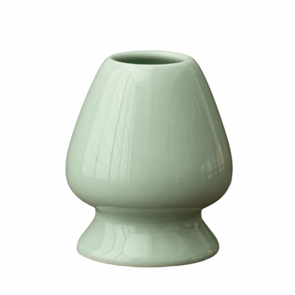 Durable Ceramic Chasen Holder Retro Ceramic Holder Practical Matcha Whisk Stand  Kitchen Use