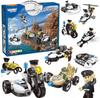 Woopie Plastic Construction Set Police Cars STEAM