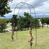 1-2Garden Outdoor Metal Arch Climbing Frame Wedding Celebration Decorative Flower Stand Courtyard Grape Vine Plant Climbing Supp