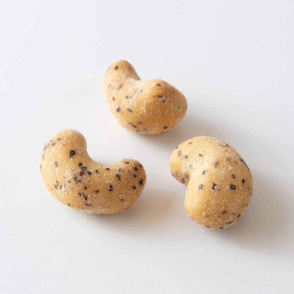 Yoshimatsu Black Pepper Cashew Nuts Commercial Use Autumn Taste Sweets Snacks Nuts Spicy Crunchy Texture (400g / Ziplock) (Spicy Kobo)