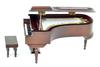 SUNRISE SOUND HOUSE Miniature Musical Instrument Grand Piano 18cm Brown