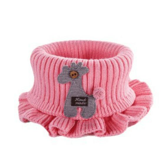 Kinder Cartoon Nackenwärmer - Dicker Winter Pullover Schal für Jungen und Mädchen