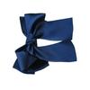 Women Fashion Korean Satin Ribbon Bowknot Hair Clips Barrette Ponytail Holder