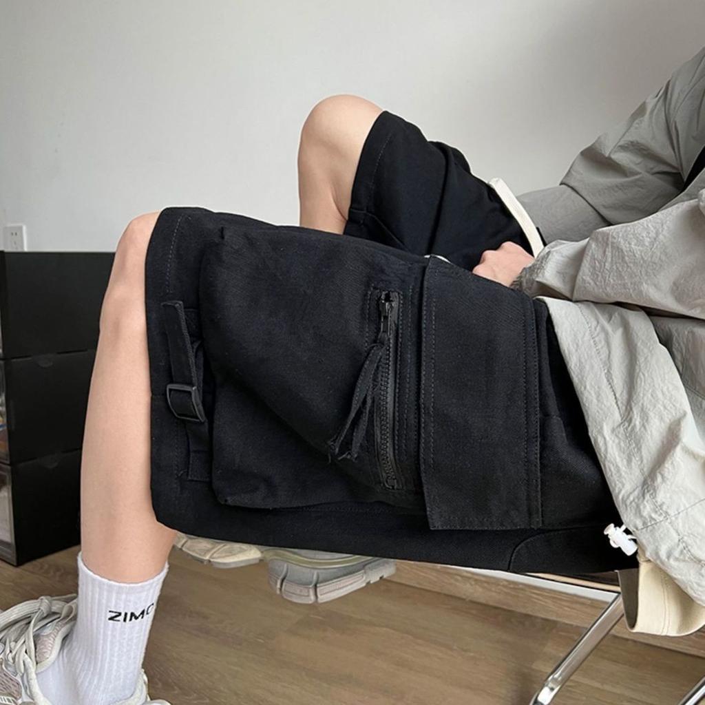 Arbeitskleidung Shorts Herren Sommer Locker Sitzen Trendige Marke Ins Hip-Hop Sport Fünf-Taschen-Hose Lässige Oberbekleidung Shorts Badeshorts