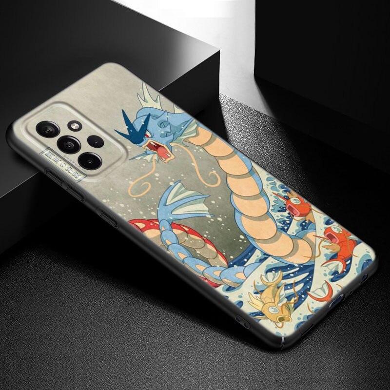 Japanische Welle Anime Drache Handyhülle Für Samsung A21 A30 A50 A52 S A13 A22 A32 A33 A53 A73 5G A11 A12 A31 A51 A70 A71 A72 Hülle