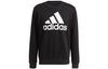 Sweatshirts Men's Black Crew Neck Moderate Regular GK9076