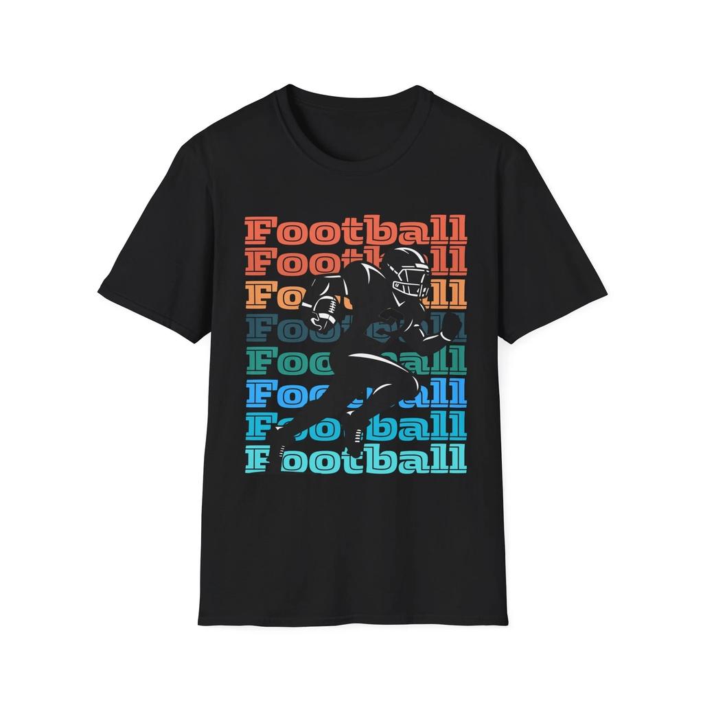 Football Passion T shirt, Sports Fan Tee, Gift for Athletes, Game Day Apparel