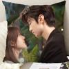 Zhao Lusi Chen Zheyuan Hd Poster Double-Sided Printed Pillowcase Tv Hidden Love Duan Jiaxu Drama Stills Home Decor Cushion Cover