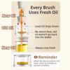 2 in 1 Oil Dispenser Bottle 180ML Barbecue Spray Bottle Easy To Clean Measuring Oil Bottle  Baking