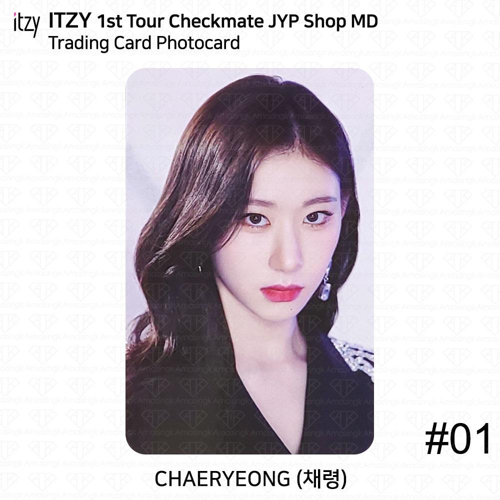ITZY 1st Tour Checkmate Official MD Trading Card Photocard JYP SHOP KPOP K-POP