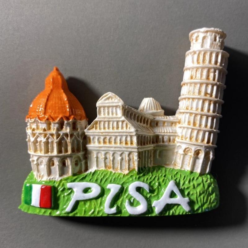 Italien Reise Souvenirs Capri Kühlschrankmagnete Rom Pisa St. Bernhard Florenz Tropea Kühlschrankaufkleber Wohnkultur Hochzeitsgeschenke