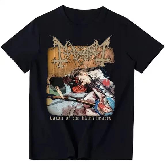 

Vintage Mayhem Band Album Tour T-shirt Size S to 5XL 2F963 L