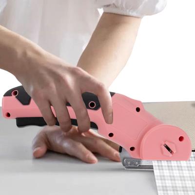 Cordless Electric Scissors Electric Rotary Cutter Sharp Blade Handheld Cutting Scissors Rechargeable for Cardboard Carpet Cloth