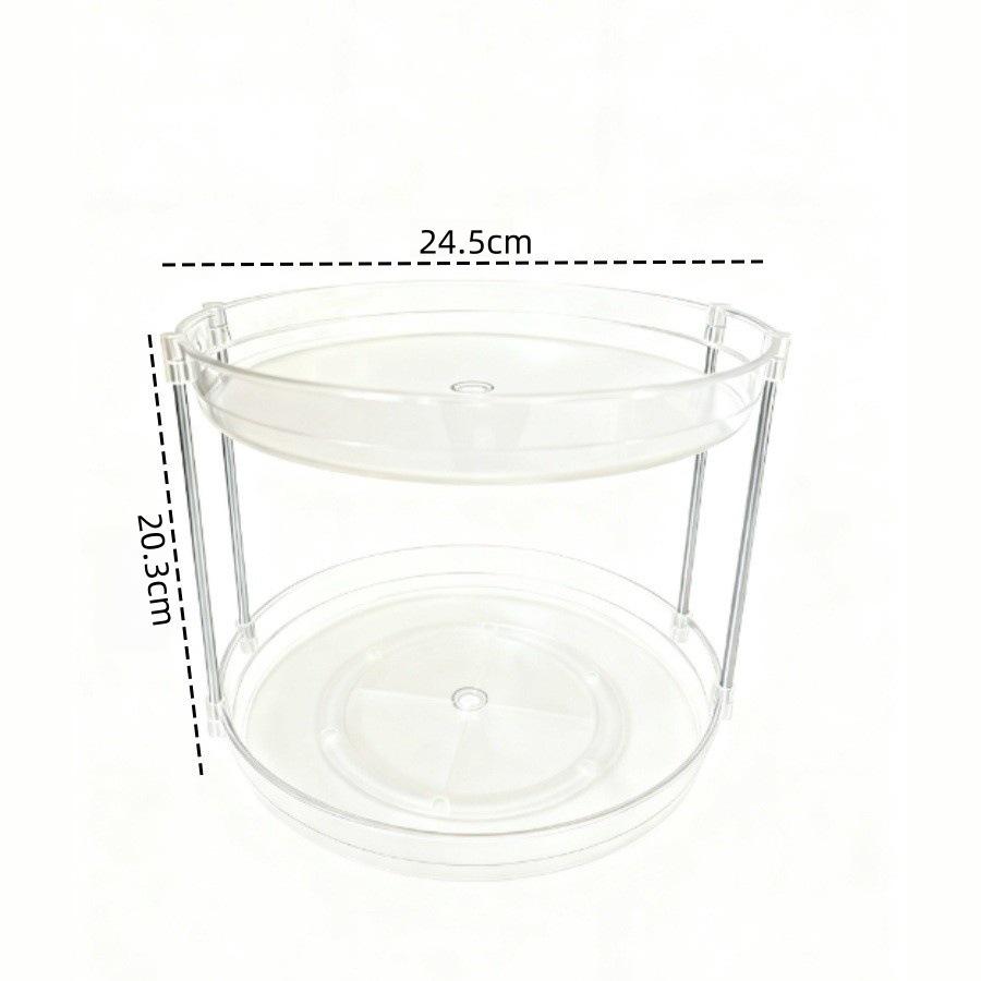Drehbarer Gewürzständer und Gewürzdrehteller für die Küchenaufbewahrung