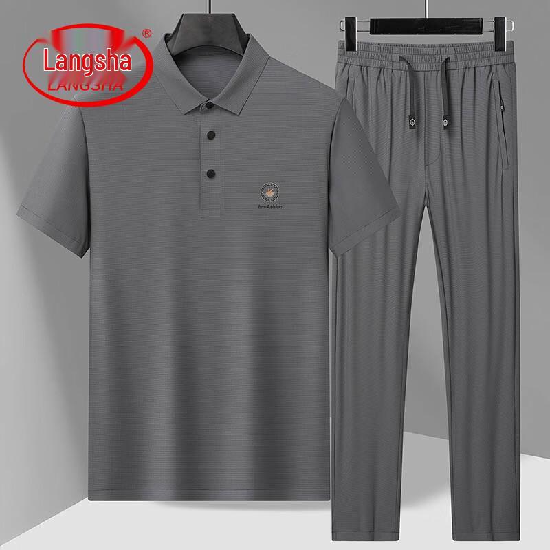 

LangSha Men s Casual Summer Outfit Set 4XL