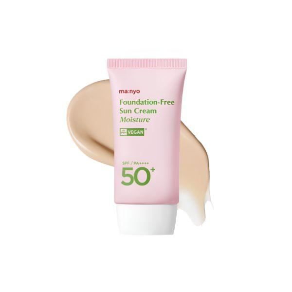 Manyo Factory Foundation-Free Moisture Sun Cream SPF50+ PA++++ Hydrating Tone-Up Sunscreen 50ml