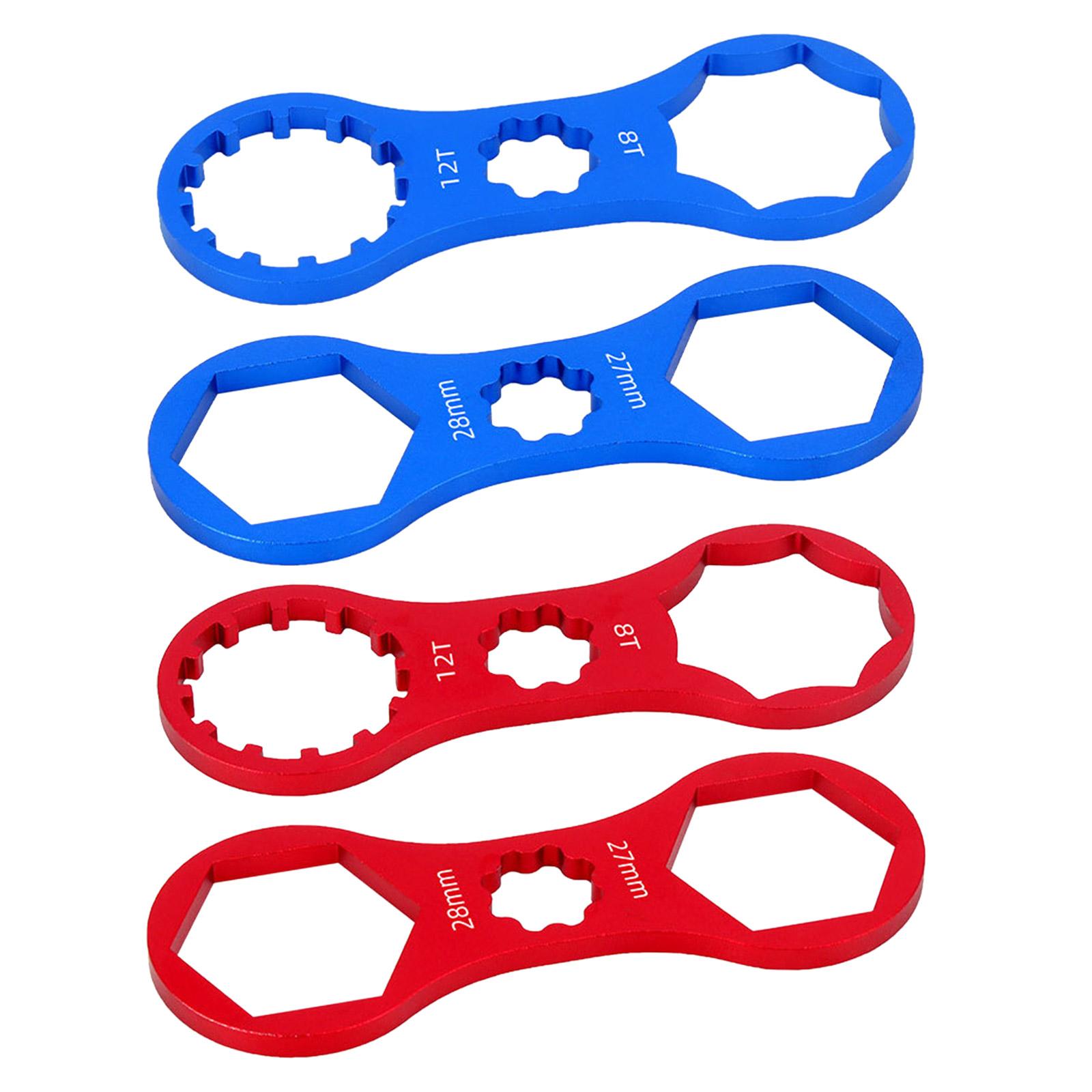 

4 шт. алюминиевый сплав велосипедный передний вилочный ключ гаечный ключ для снятия кареток для горного велосипеда, шоссейного велосипеда