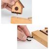 6 Hooks Key Hook Rack Wall Mounted Sundries Storage Hook Row Hook Door Back Clothes Hook  Entryway