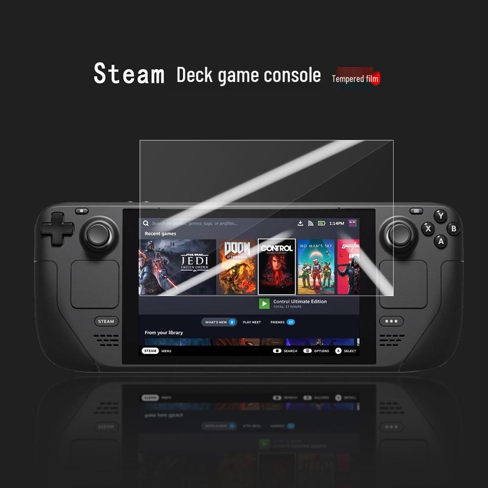 Steam Deck Tempered Glass Screen Protector