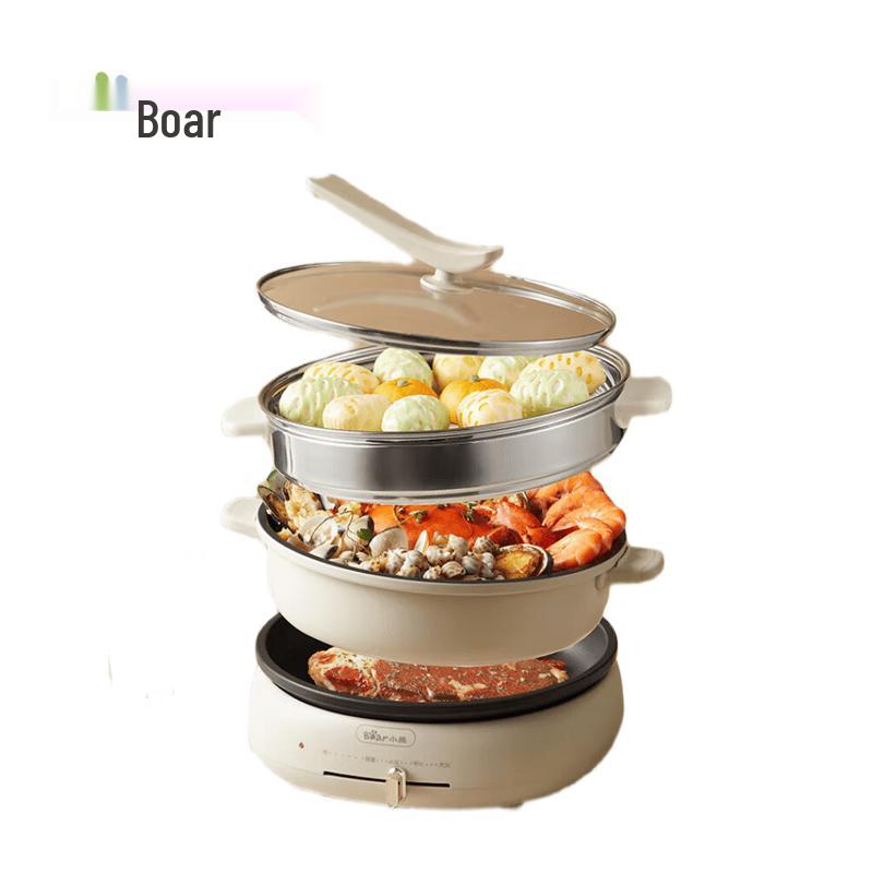 Little Bear 4L Multi-functional Electric Hot Pot CN plug (adapter included)