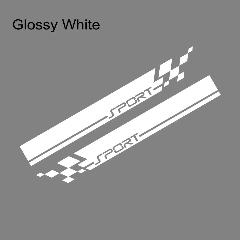 Auto Seitenstreifen Aufkleber Sport Racing Sticker Vinyl Aufkleber Grafiken Dekoration Tuning Zubehör für Toyota Yaris Cross GR Hybrid