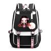 Women's Backpack Demon Slayer Nezuko Backpacks for Men Anime School Bag for Teenager Canvas Laptop Back Pack Women Rucksack Anime Nezuko Backpack