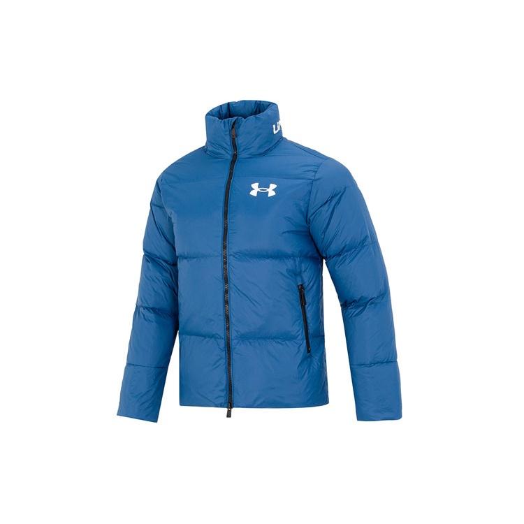 Under Armour Logo Puffer Jacket Blue Men s 1375449-437 XXL